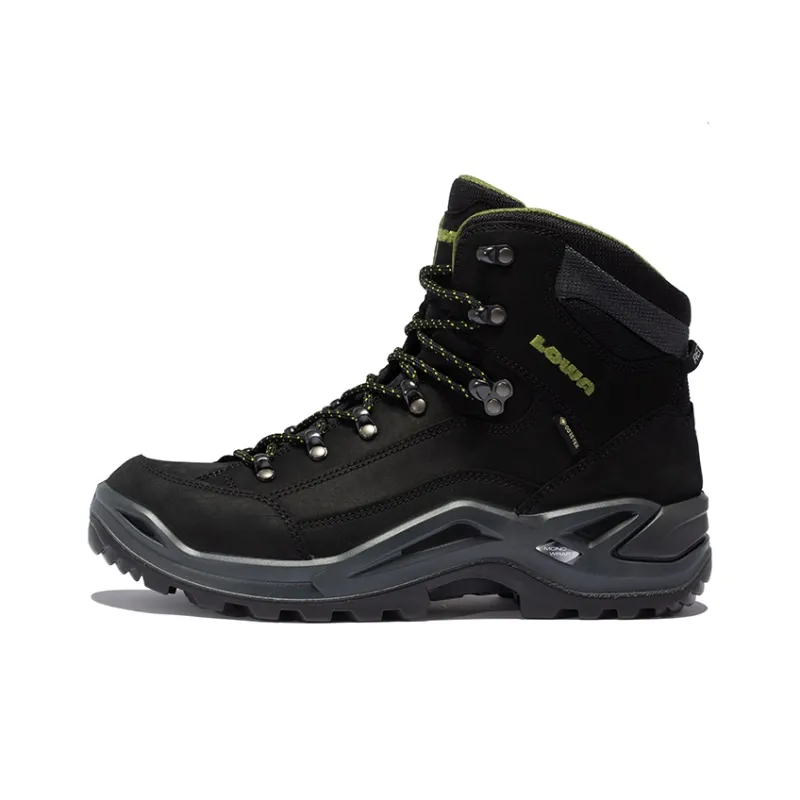 Lowa Renegade Hiking / Trekking Shoes Unisex Mid Top Olive-0
