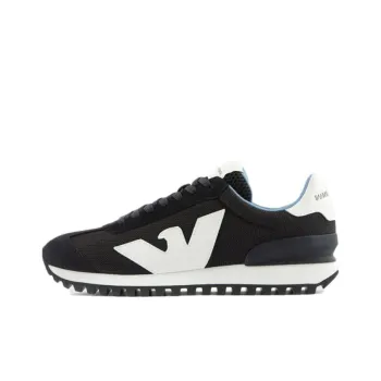 EMPORIO ARMANI Logo patch Panelled Sneakers