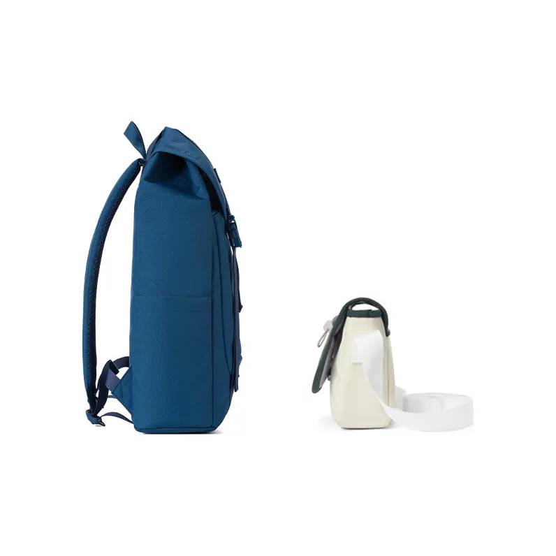 MR.ACE HOMME Polyester Saddle Bag, Shoulder Bag, Backpack Regular Unisex Snow-22