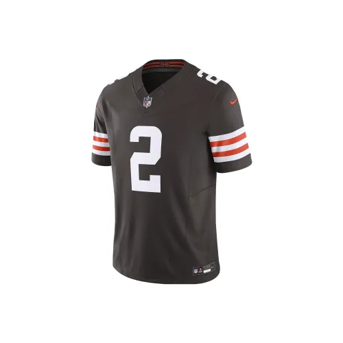 Nike Soccer Jerseys Men Brown