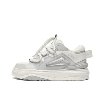 Coca Cola Anti Slip And Wear Resistant Height Increasing Low Top Puffy Skateboard Shoes 4cm Unisex