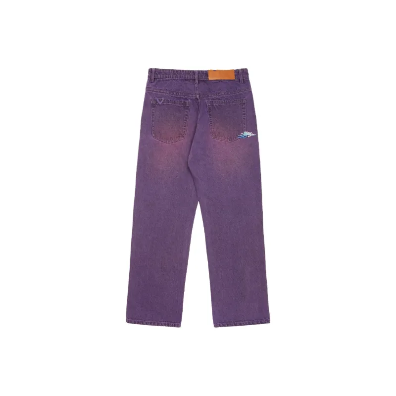 Randomevent Jeans Unisex Purple-1