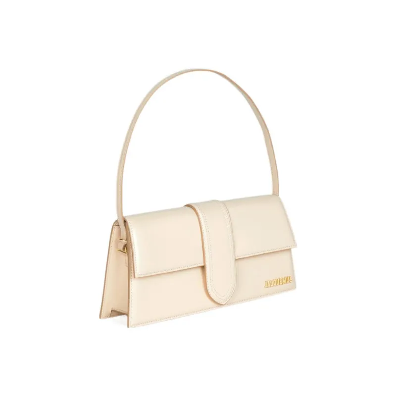 Jacquemus Le Bambino Cow Leather Handbag Shoulder Bag Women's Ivory-1