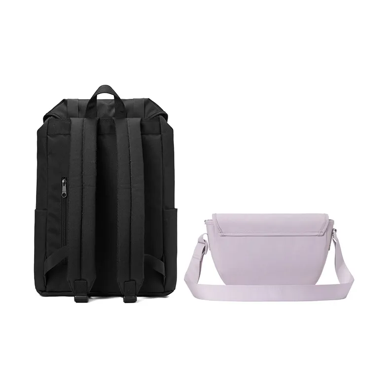MR.ACE HOMME Polyester Saddle Bag, Shoulder Bag, Backpack Regular Unisex Snow-7