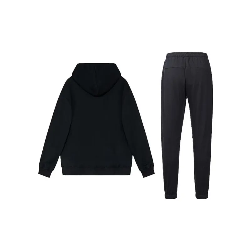 LiNing Sweatshirt Set Men's Black+Black-1