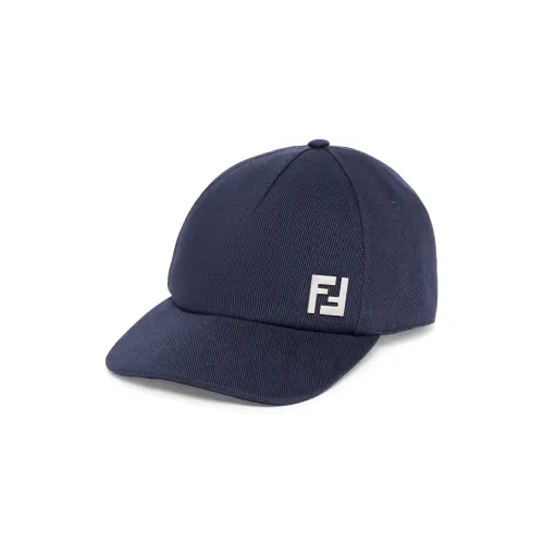 FENDI Logo Plaque Baseball Cap