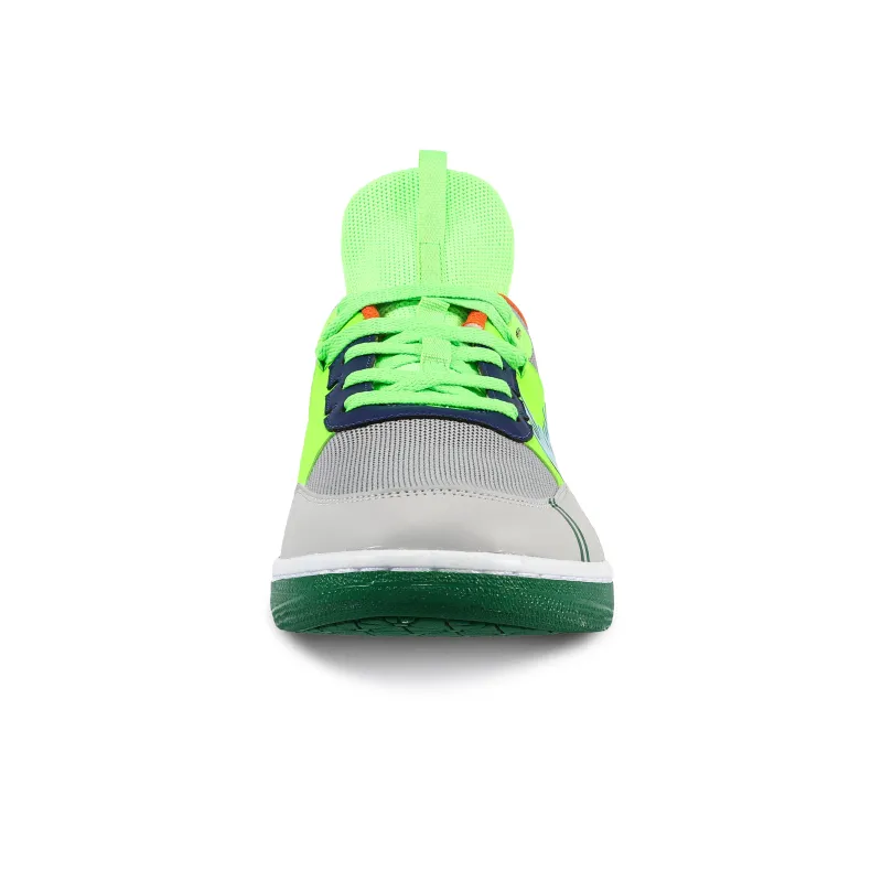 SOULSFENG Low Top Skateboard Shoes Unisex Light Green-2