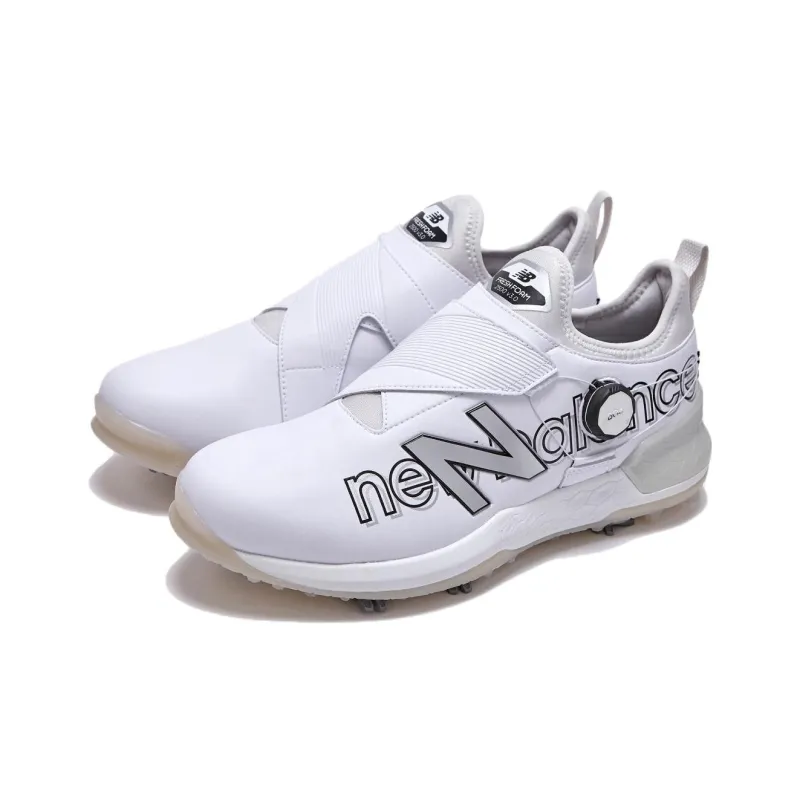 New Balance NB 2500 Cushioning Anti-Slip And Wear-Resistant Low-Top Golf Shoes Unisex White-2