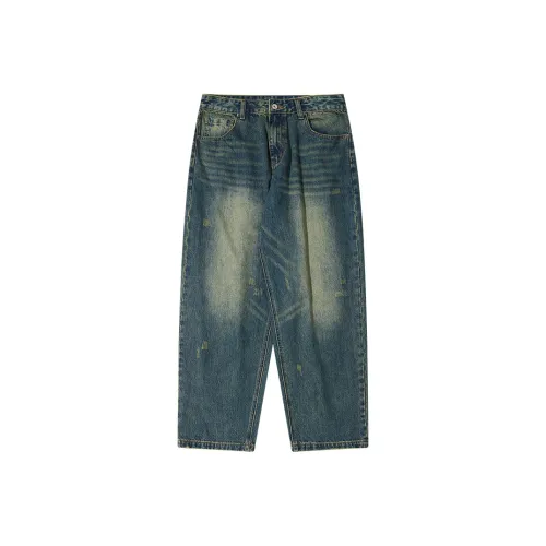 NewJnxs Jeans Unisex Denim Blue