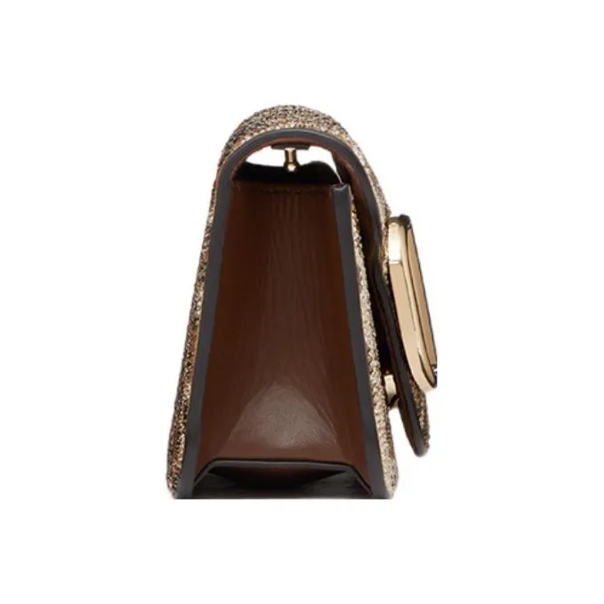 Valentino Locò Faux Crystal Baguette Bag Shoulder Bag, Crossbody Bag, Handbag Mini Women's Multicolor-2