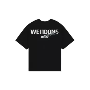 WE11DONE Logo Cotton T shirt