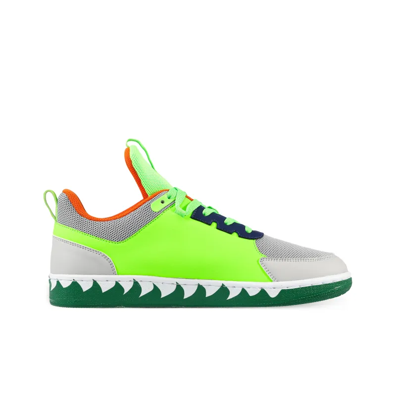 SOULSFENG Low Top Skateboard Shoes Unisex Light Green-3
