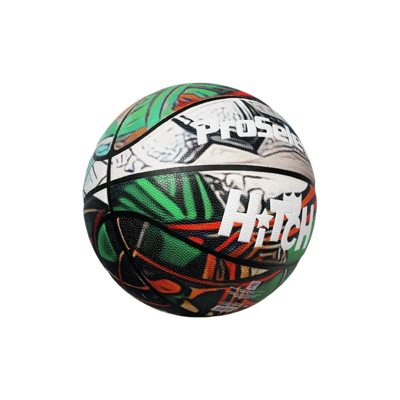ProSelect Microfiber Leather Basketball Multicolor Mixed Size 7 Training Unisex-1