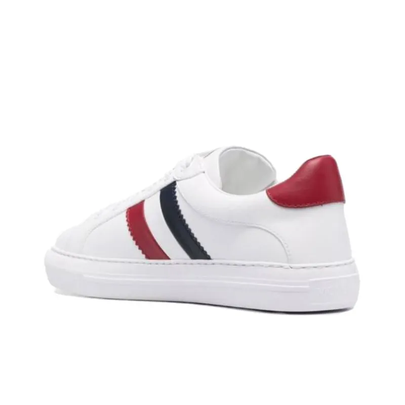 Moncler Side-stripe Leather Sneakers-2
