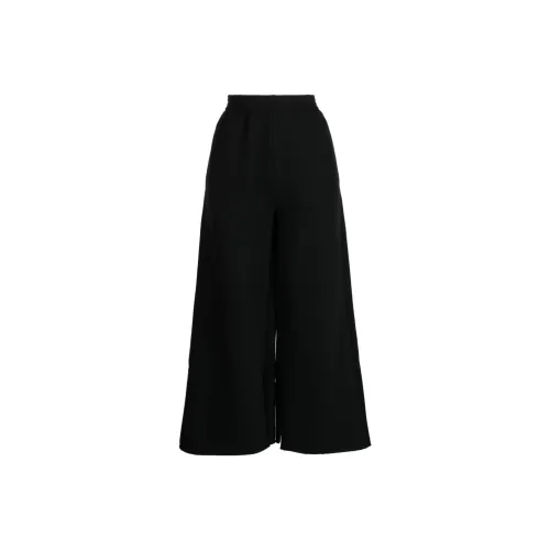 MM6 Maison Margiela Knitted Sweatpants Women's Black