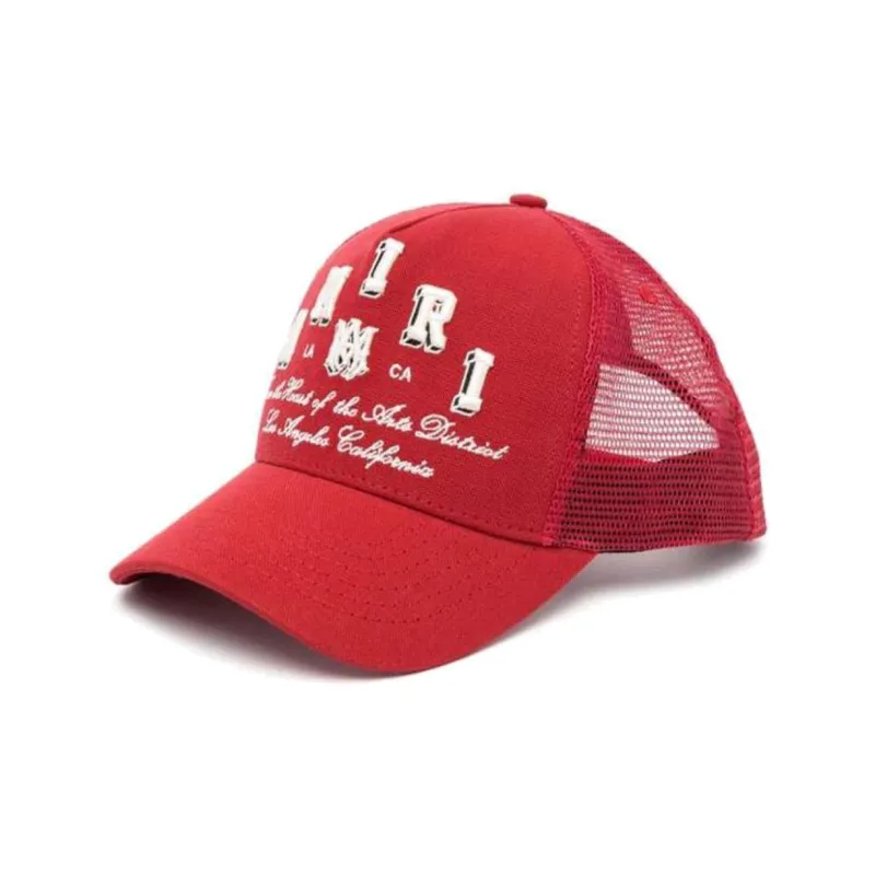 AMIRI Varsity Logo Trucker Cap-0