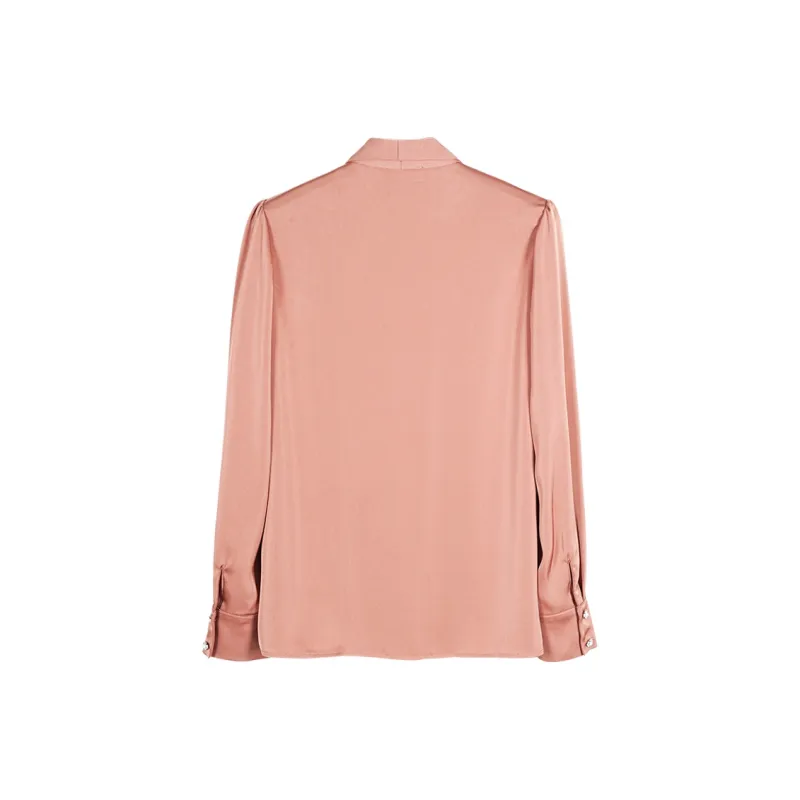 MISSSHINE Shirts Women's Orange Pink-1