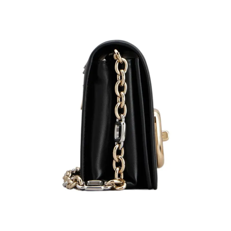 Roger Vivier Viv' Choc Foldover Top Shoulder Bag-2