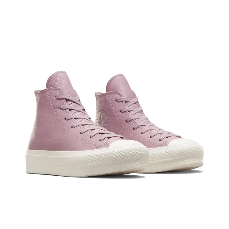 Converse Women's Chuck Taylor All Star Lift Platform Leather High 'Phantom Violet' Women's-2