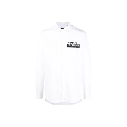 ARMANI EXCHANGE Shirts Men White