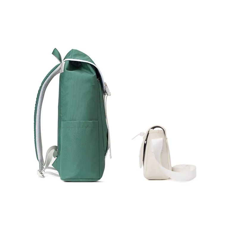MR.ACE HOMME Polyester Saddle Bag, Shoulder Bag, Backpack Regular Unisex Snow-26
