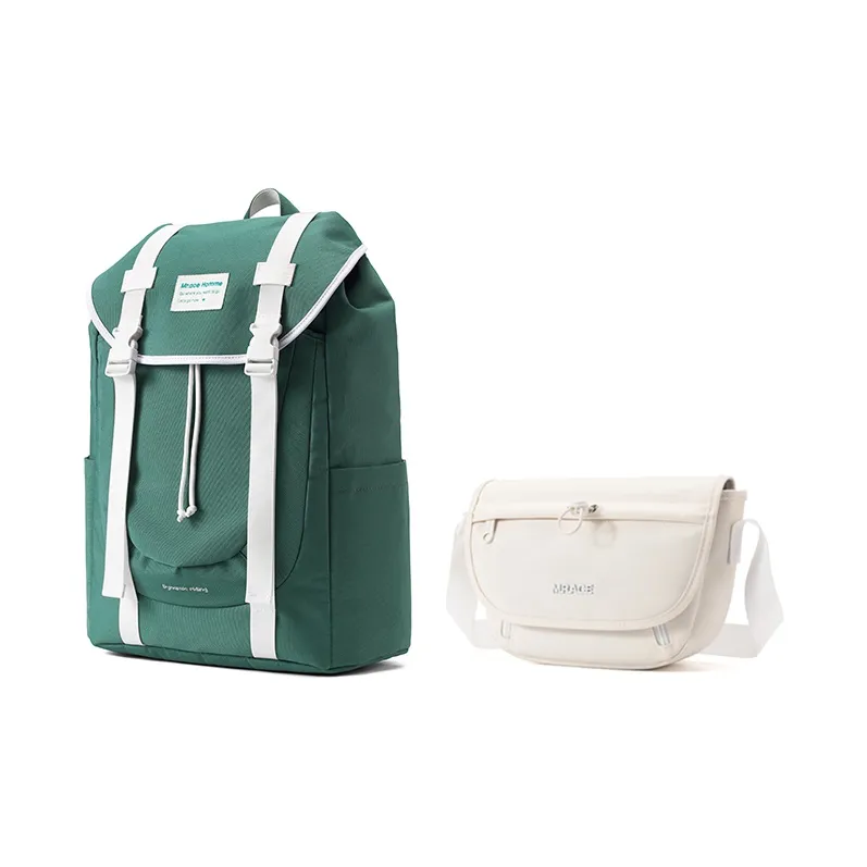 MR.ACE HOMME Polyester Saddle Bag, Shoulder Bag, Backpack Regular Unisex Snow-25
