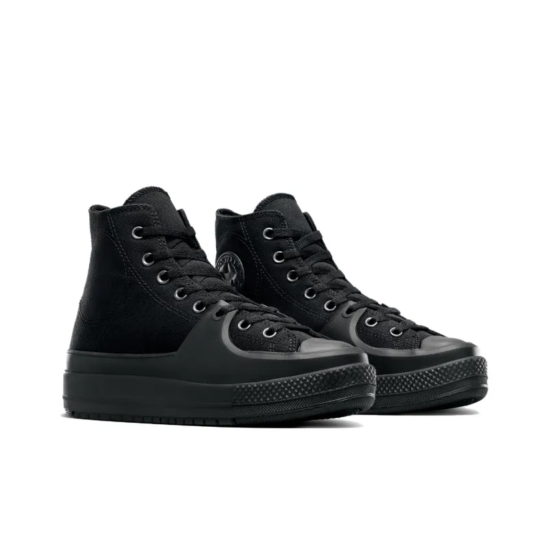 Chuck Taylor All Star Converse Construct High 'Mono Canvas Triple Black'-2