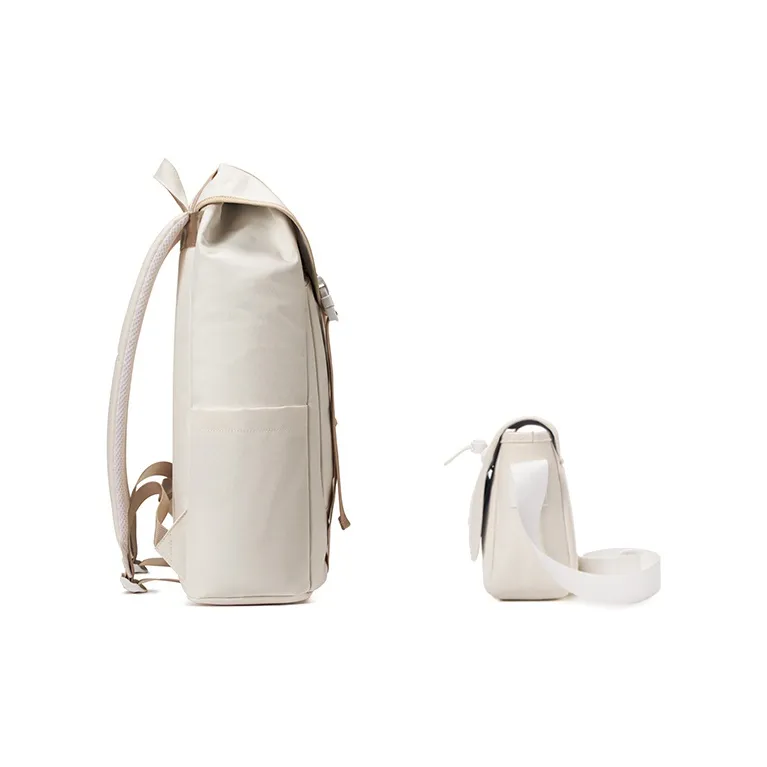 MR.ACE HOMME Polyester Saddle Bag, Shoulder Bag, Backpack Regular Unisex Snow-14