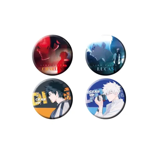Aiman 'Link Click' Animation Badge IP Merch