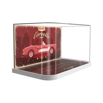 KGBOX Compatibility Building Block 10321 Chevrolet Corvette Acrylic Display Case Model Accessories