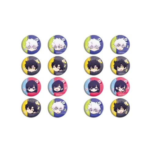 Aiman Link Click Animation Raster Badge IP Merch