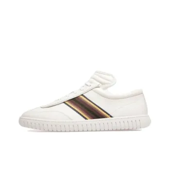 BALLY Side stripe Leather Sneakers