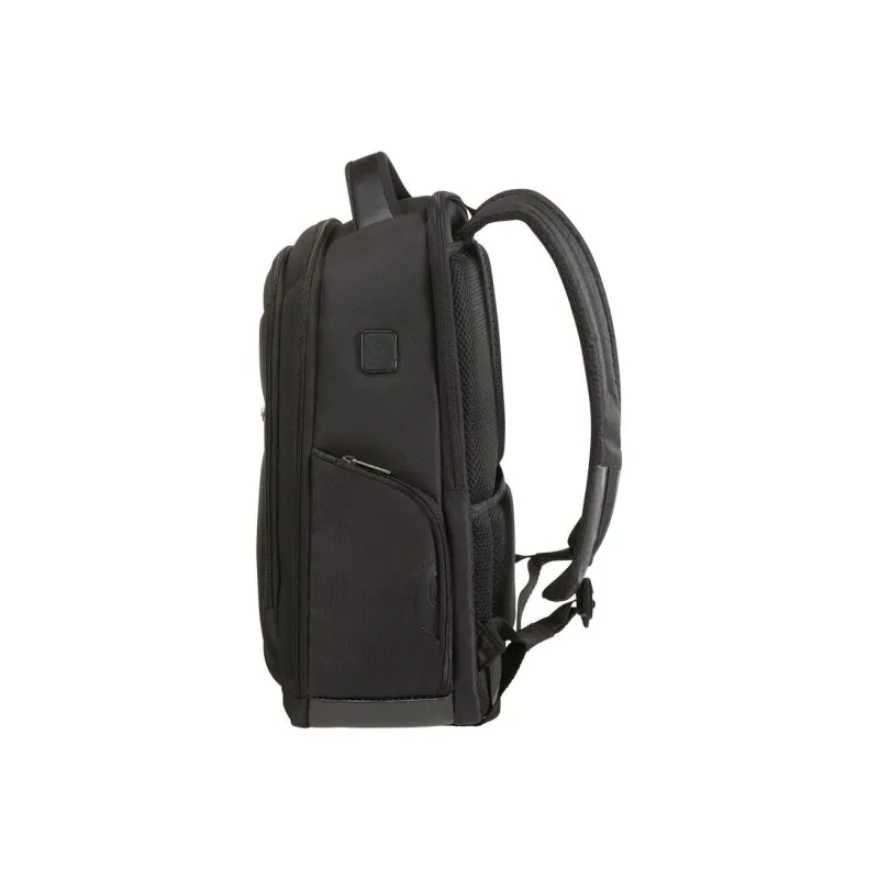 SAMSONITE Polyester With PU 15.6 Inch Laptop Bag, Laptop Backpack Unisex Black-3