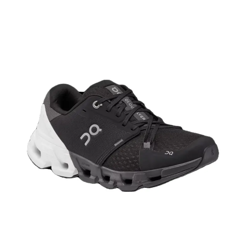 On Running Cloudflyer 4 Black White Women's-2