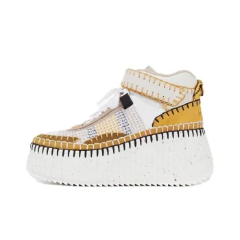 Chloe Nama Low Top Casual Shoes Women's White
