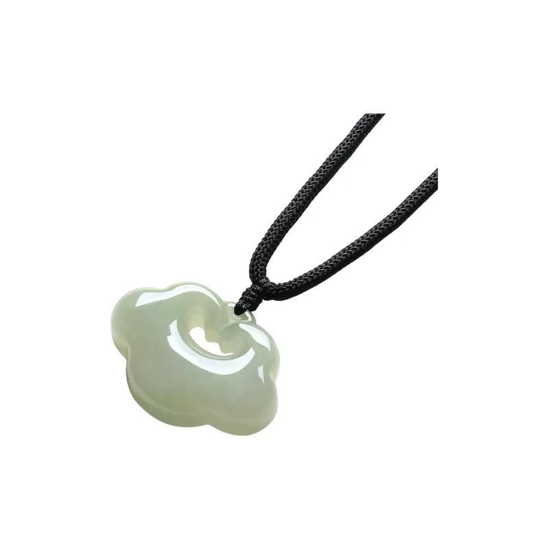 ZHOU LIU FU Pendants Green Jade Unisex-1