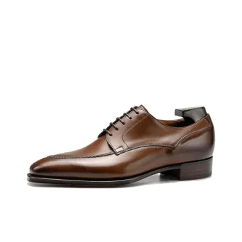 GAZIANO GIRLING Vintage Oak Dress Shoes Men's Brown