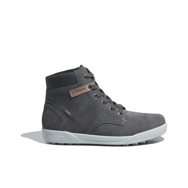 Lowa Dublin 3 Mid-Top Outdoor Shoes Men's Smoke Gray-1