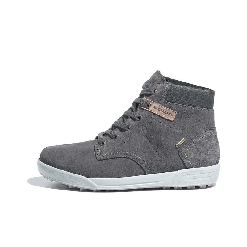 Lowa Dublin 3 Mid-Top Outdoor Shoes Men's Smoke Gray-0
