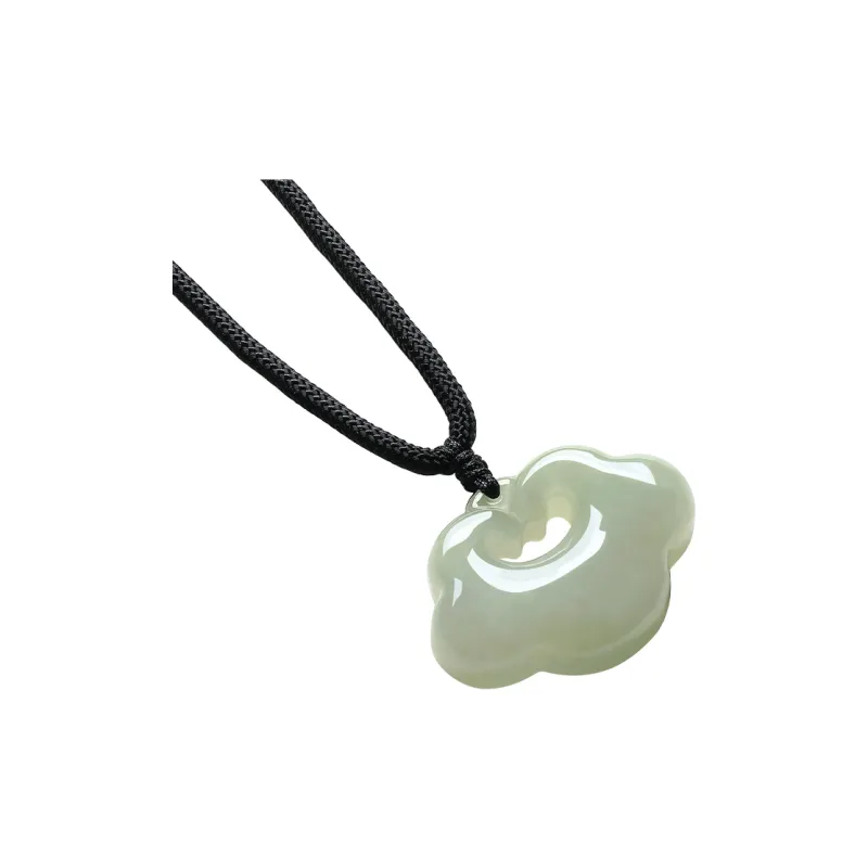 ZHOU LIU FU Pendants Green Jade Unisex-2