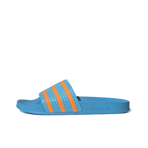 Adidas Originals ADILETTE Series Slide Slippers Men Blue/Orange