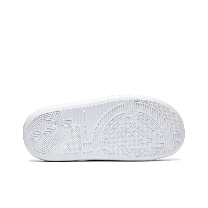 RIGORER Skyrim 1 Slide Slippers Men's White Black-5