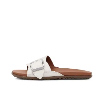UGG Rubber Sole Abrasion-Resistant Slide Slippers Women's White