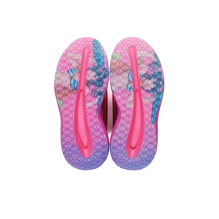 LOL x LiNing Yun You Slay Quiet Slide Slippers Unisex Bright Fluorescent Pink-3