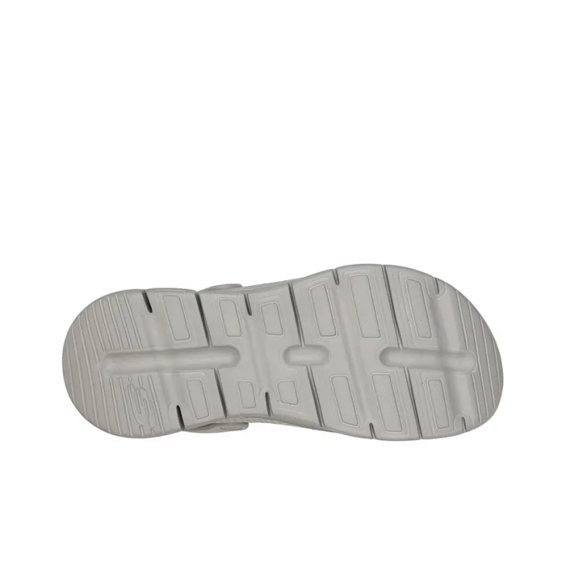 Skechers Arch Fit Slip-Resistant Slide Slippers Men's Light Gray-4