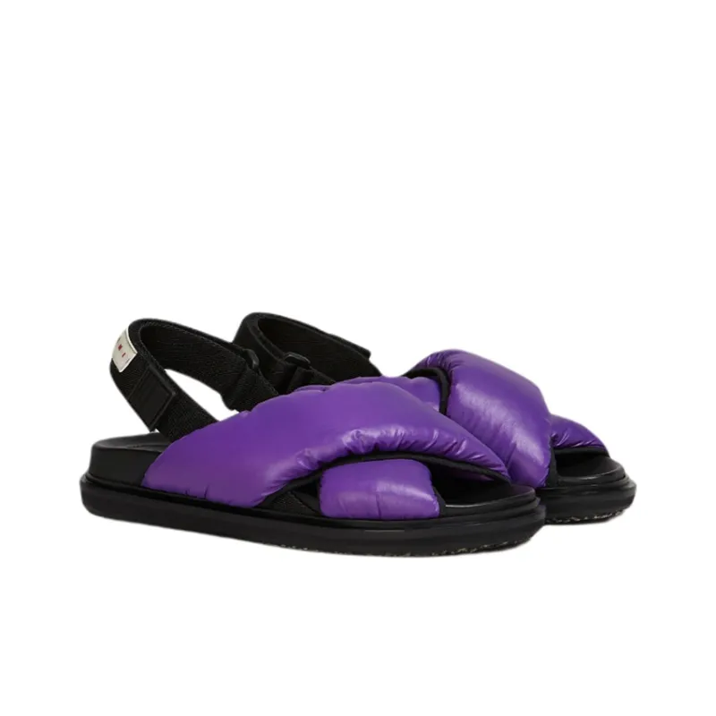 MARNI One Strap Sandals Women's Purple-2