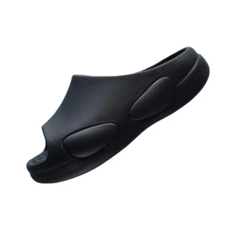 LiNing CF Tracing EVA Quiet Slide Slippers Unisex Black-2