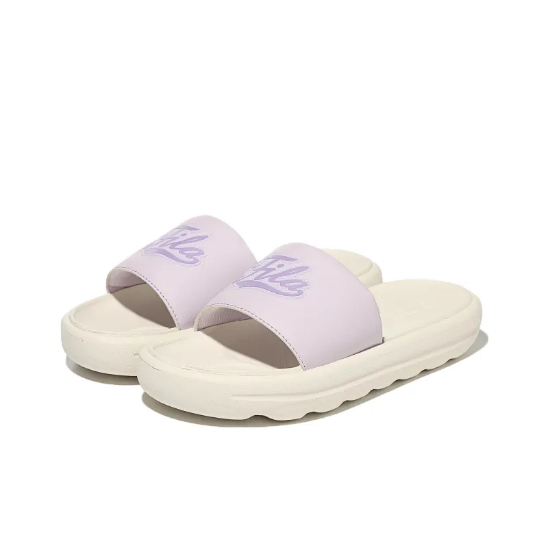 FILA Drifter Series Slide Slippers Women's White/Purple-1