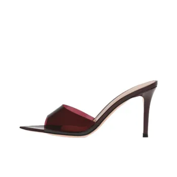 GIANVITO ROSSI Elle Slide Slippers Women's Red