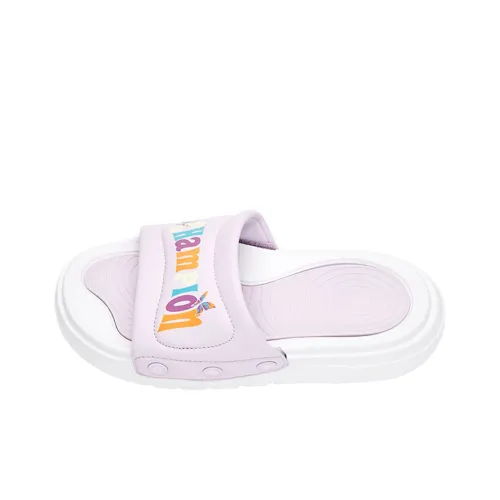 Champion Slide Switch Sports Slippers Women's White Purple
